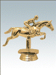 Фигура (приз с фигурой). лошадь с всадником