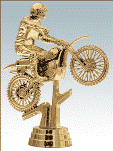 Фигура (приз с фигурой). мотоциклист м.