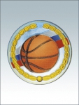 Вкладыш металлизированный полноцветный, баскетбол