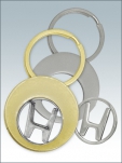 BR17-брелок металлический на заказ оригинальной формы