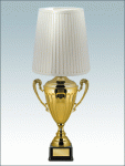 KM1029-Кубок-настольная лампа