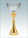 KM1531-Кубок со стеклянной чашей 
